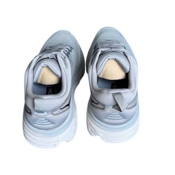 Hoka One One Bondi 8 Men's Athletic Sneaker Shoes Gray Size 10D - Picture 4 of 11